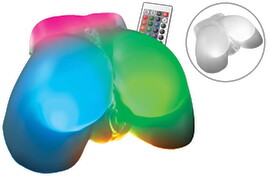Hauptbild von Torso-Masturbator „Go-Go Booty LED“ mit Light-Show in 16+ Modi
