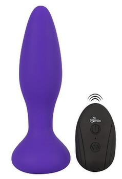 Analvibrator „RC Butt Plug“ mit kabelloser Fernbedienung, 10 Vibrationsmodi