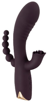 Rabbitvibrator „Triple“ mit Analstimulator