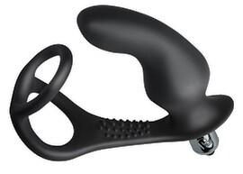 Analplug „Ro-Zen Pro“ mit Penisring und 10 Vibrationsstufen