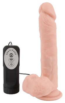 Naturvibrator „Medical Silicone Thrusting Vibrator“ mit Saugfuß