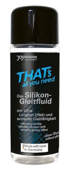 Gleitfluid „That's all you need“, auch in Badewanne und Dusche anwendbar