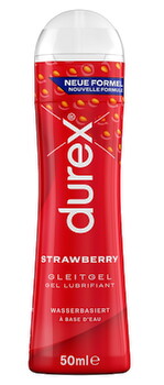Hauptbild von „Durex Play Sweet Strawberry“, mit Erdbeer-Aroma