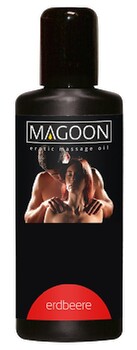 Massageöl „Erotic Massage Oil Erdbeere“ mit fruchtigem Duft