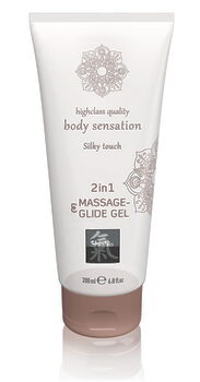 Massage- und Gleitgel „2in1 Silky Touch“