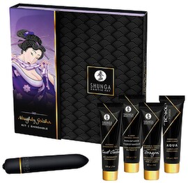 5-teiliges „Naughty Geisha Kit“ mit Luxus-Miniaturen & Vibrator