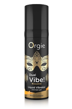 Hauptbild von Stimulationsgel „Dual Vibe!“ mit Pinã Colada-Aroma
