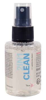 Hauptbild von Intim-Reinigungsspray „2in1 Clean“ für Haut und Toys