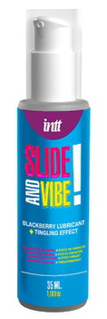 Hauptbild von Intimgel „Slide and Vibe!“ mit Prickel-Effekt