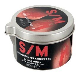S/M-Kerze, im Alutiegel mit Gießvorrichtung, 100 ml