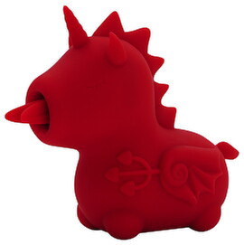 Hauptbild von Auflegevibrator „Blaze Diablo“ im niedlichen Einhorn-Design