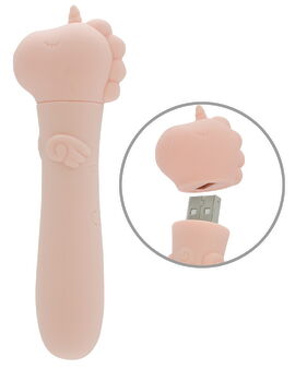 Hauptbild von Minivibrator mit USB-Stecker unter’m Einhorn-Köpfchen