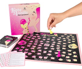 Hauptbild von Paarspiel „Kinky or Vanilla“ mit spicy Fragen & Challenges