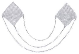 Hauptbild von Nippelsticker „Square“ mit 3 Verbindungsketten