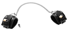 Hauptbild von Leder-Fußfessel mit Kette & Schlössern