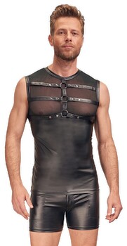 Hauptbild von Top aus elastischem Powernet und trendigem Mattlook