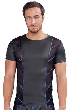 Hauptbild von Shirt im stylischen Material-Mix