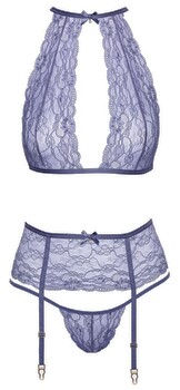 Hauptbild von 3-teiliges Straps-Set aus Spitze