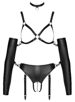 Ouvert-Set in Bondage-Optik