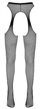 Hauptbild von Straps-Strumpfhose aus feinem Netz