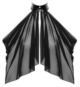 Hauptbild von Transparent-Top „Orgia“ mit Halsband-Neckholder