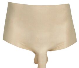 Hauptbild von Pants mit Hülle für Penis und Hoden, Latex