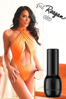 Hauptbild von Masturbator „Feel Reagan Foxx“ mit intensiver Stimulationsstruktur