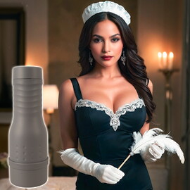 Hauptbild von Masturbator „The V-Stroker Lucia“ in lebensechter Optik