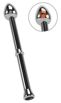 Hauptbild von Prostata-Vibrator „Metal Milking Stick“ mit 10 Vibrationsmodi