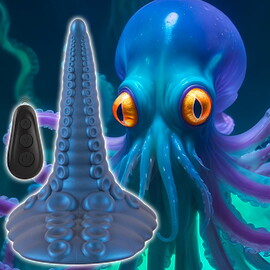Hauptbild von Aufsitzvibrator „Tentacle Pad“ mit Fernbedienung