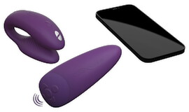 Hauptbild von Paarvibrator „Chorus“ mit Squeeze-Fernbedienung