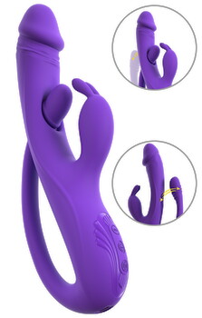 Hauptbild von Rabbitvibrator mit G-Punkt/Anal-Stimulator
