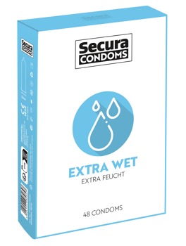 Kondome „Extra Wet“