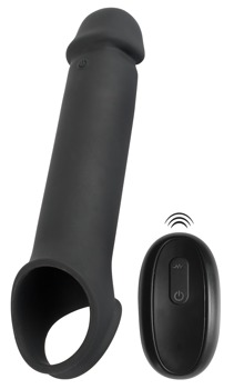 Hauptbild von Penishülle „RC Penis Extension“ mit 10 Vibrationsmodi per kabelloser Fernbedienung