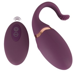 Hauptbild von Vibrobullet mit Klitorisstimulator, kabellose Fernbedienung, 10 Vibrationsmodi