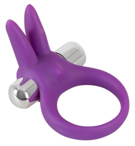 „Vibrating Cock Ring“ mit Klitoris-Bunny