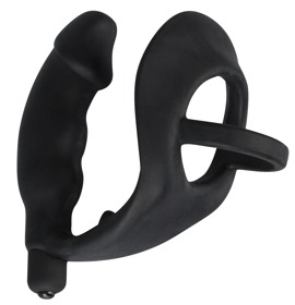 Hauptbild von Penis-/Hodenring „Ring & Vibro Plug“ mit Vibro-Analplug