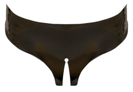 Slip aus Latex, ouvert