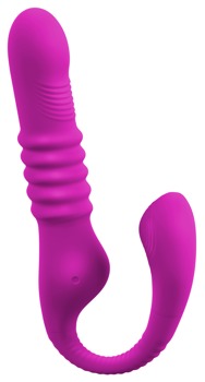 Stoßvibrator „3 Function“ mit klopfendem Klitoris-Stimulator