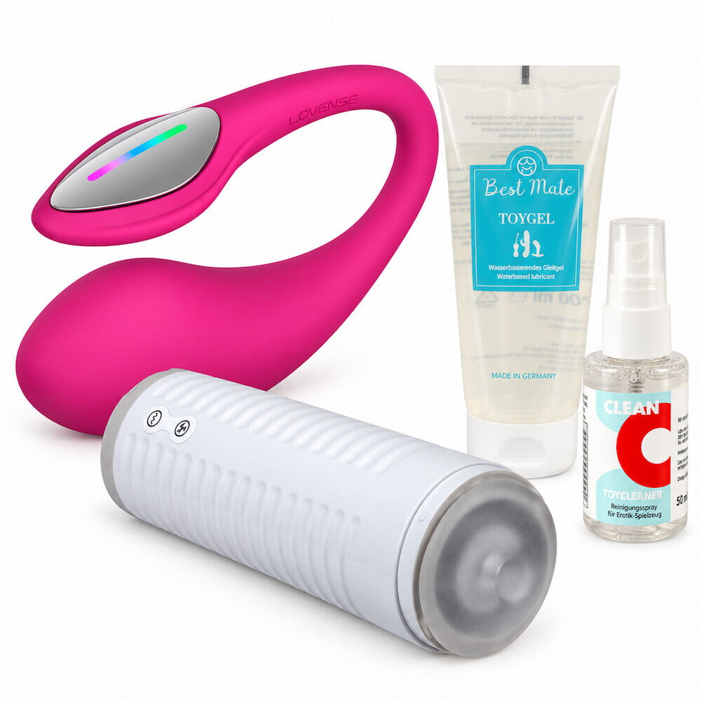 Lovense Distanz-Set für Paare mit Lush 4 & Max 2, 4-teilig