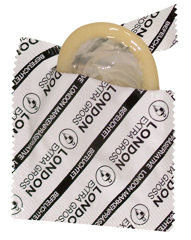 Kondome „Extra Groß“, extra groß