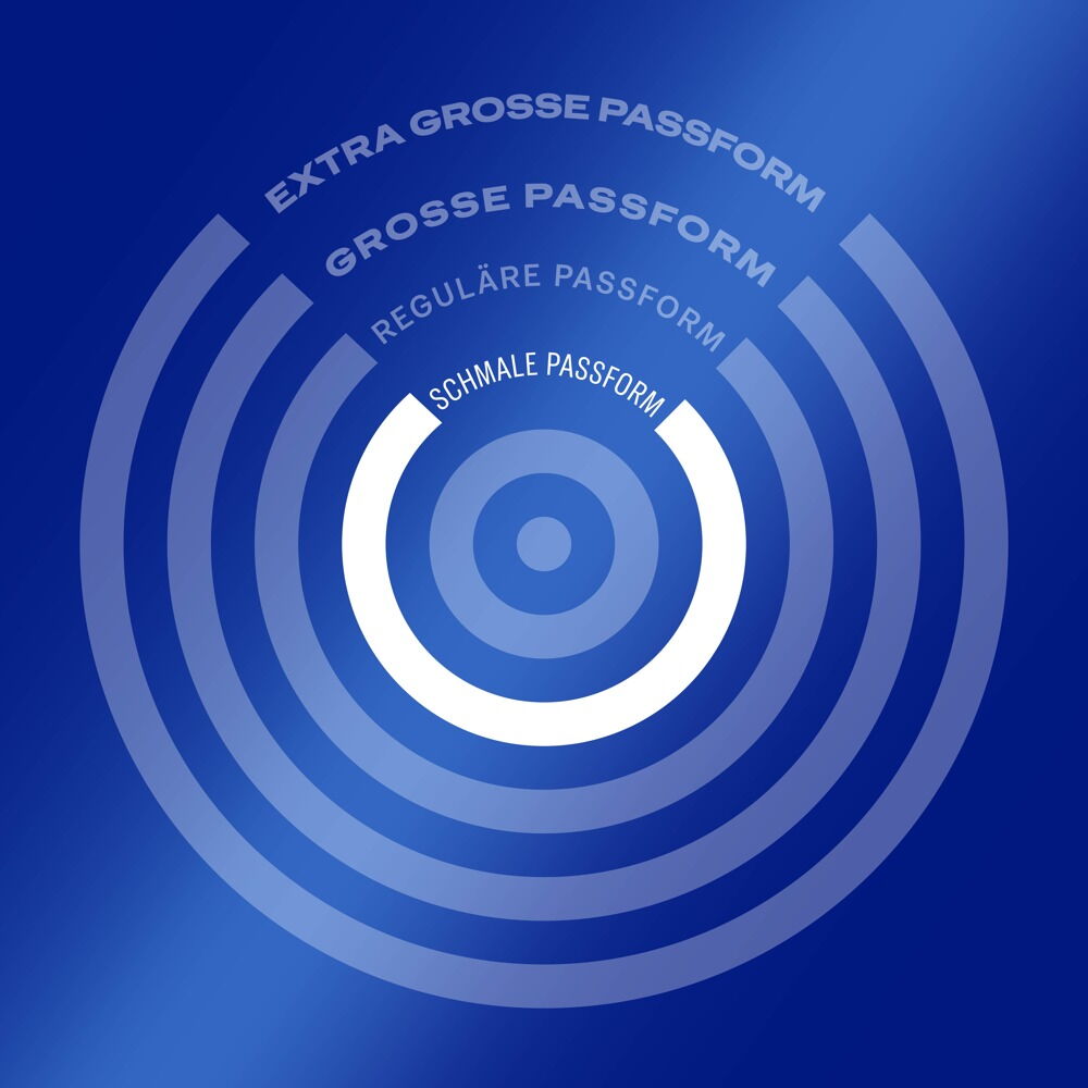 Kondome „Love" in schmaler Passform