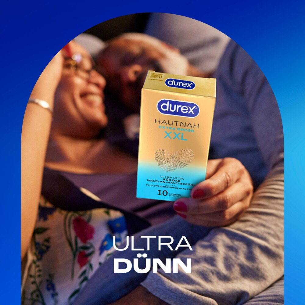 Kondome „Hautnah Extra Groß XXL“, ultra dünn