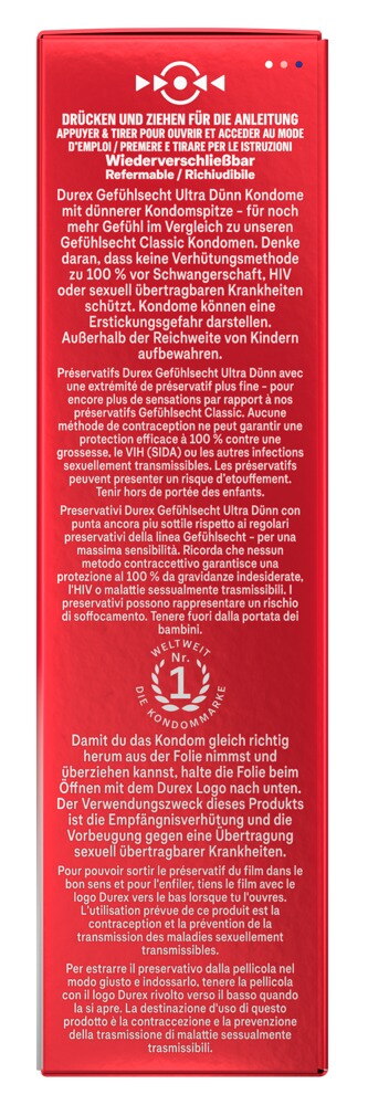 Kondome „Gefühlsecht Ultra dünn“