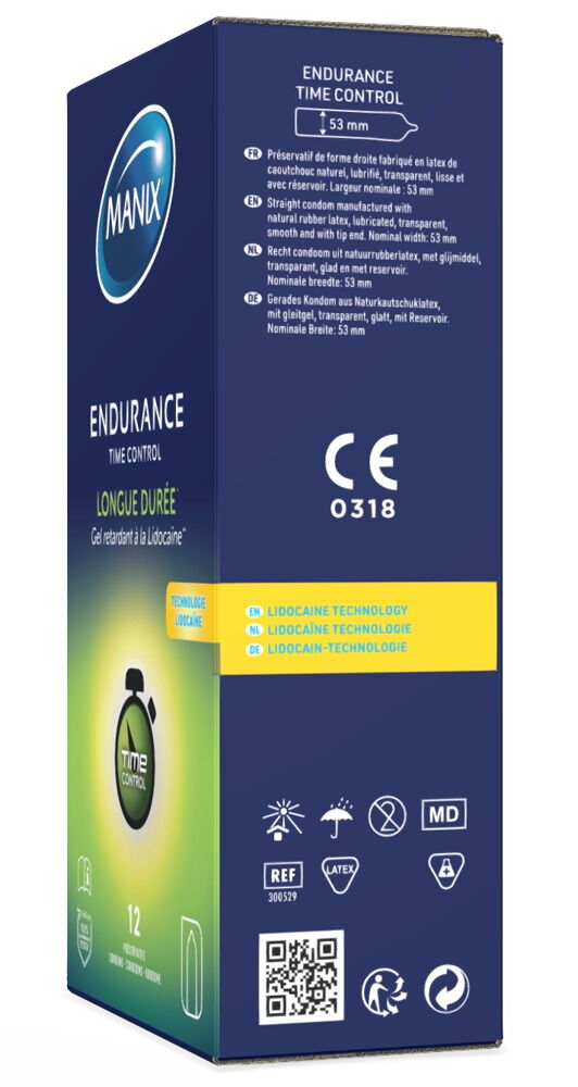 Kondome „Endurance Time Control“, aktverlängernd