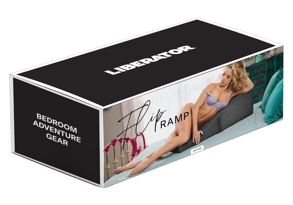 Liebeskissen „Flip Ramp“ mit abnehmbarem Bezug