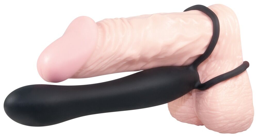 Analdildo „Analspecial“ mit Penis- und Hodenring