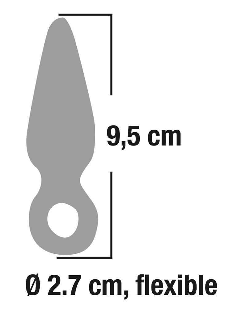 Analplug „Finger Plug“ mit Fingerschlaufe