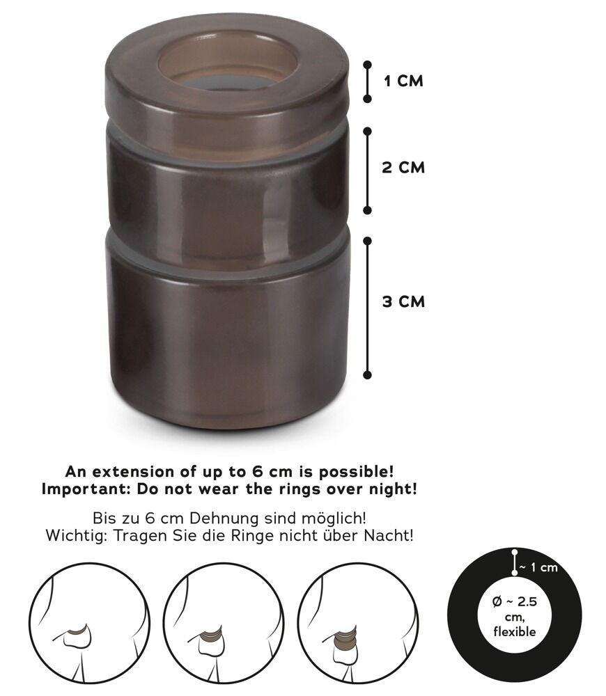Hodenringset „Ball Stretching Kit“, dehnbar