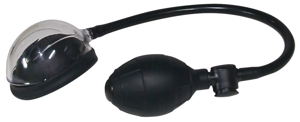 Vaginasauger „The Black Treasure“ mit Pumpball